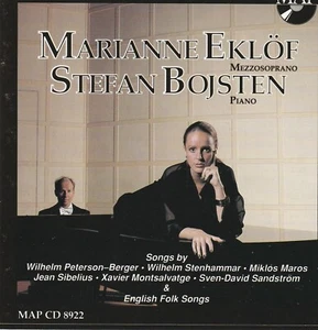 Marianne Eklöf - Songs by Peterson-Berger, Stenhammar, etc. MAPCD8922 (Ref:114) - Picture 1 of 1