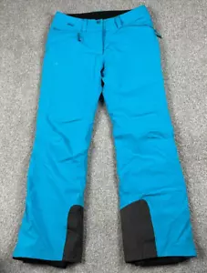 Salomon Clima Pro Pants Mens Large Blue Snowboard Ski Waterproof Trousers *34x32 - Picture 1 of 10
