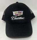 Cadillac Snapback Trucker Hat Cap Mesh Luxury Vehicle Driving Embroidered Logo