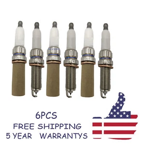 FOR BMW Genuine X5 X6 X3 X4 535640 435 10-19 Spark Plugs Set 6PCS 12120037582 - Picture 1 of 6