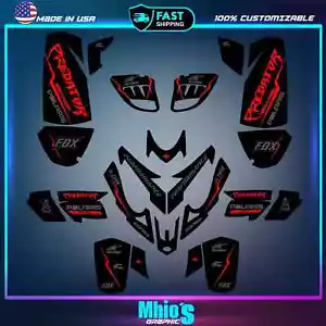 Polaris Predator 500 Grafik Full Decals Sticker Kit ATV - Bild 1 von 3
