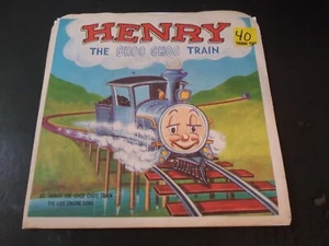 Paula Goodroe – Henry The Choo Choo Train VG Original 45RPM Record & Pic Sleeve - Imagen 1 de 4