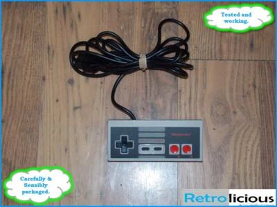 Nintendo NES official controller control pad NES-004E - Safe post - Image 1 of 3