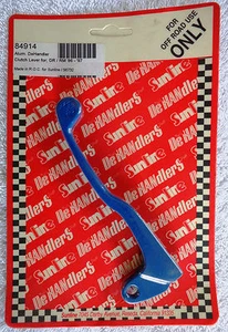 NEW NOS SUNLINE DEHANDLER CLUTCH LEVER BLUE ALUMINUM FITS SUZUKI 86-97 DR RM - Picture 1 of 1
