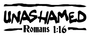 Unashamed Vinyl Decal, Bumper Sticker, Christian, Religious, Windows, Outdoors!! - Picture 1 of 5
