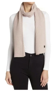 $149 - ALLSAINTS Blush Rib Mix Knit Scarf  67”x9” NWT - Picture 1 of 8