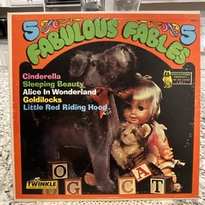 Five Fabulous Fables, Vinyl, Children's LP, TW-55 Twinkle - Picture 1 of 6