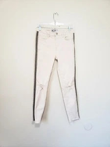 Free People Beaded Side Embellished Skinny jeans Size 29 - Picture 1 of 5