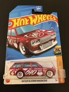 Hot Wheels Datsun Bluebird Wagon 510 - Dimple On Blister 2023 STH - See Pics - Picture 1 of 4