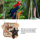 Bird Foraging Wall Toy Safety Woven Hanging Mat Climbing Hammock For Gfl