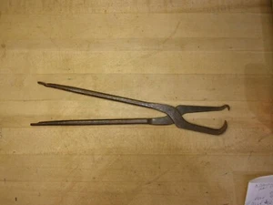Vintage Utica 525 Brake Spring Pliers Tool U.D.F.&T. Co. 12.75" FREE SHIPPING - Picture 1 of 13
