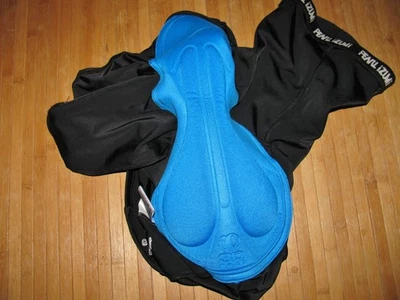 PEARL IZUMI Cycle Shorts Size XL Nylon Spandex BLACK with CONTOUR 3D PAD - Image 1 of 3