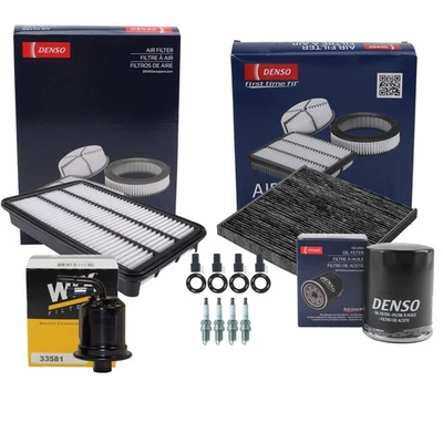 Kit de afinación Denso NGK 4 bujías y botas kit para Toyota Solara SE 2.4 L4 TRACCIÓN DELANTERA Foto 1 de 2