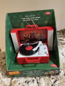 Alvin and the Chipmunks Record Ornament, Musical, Tested, Works 2015, New in Box - Picture 1 of 4