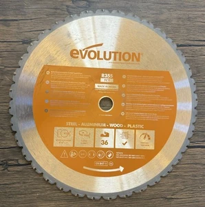 Evolution RAGE355BLADE- 14” Multi-Material Blade , Silver - Picture 1 of 10