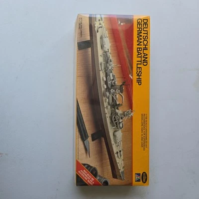 Testors Italeri DEUTSCHLAND GERMAN BATTLESHIP 1/720 Scale New In Sealed Box - Image 1 of 3