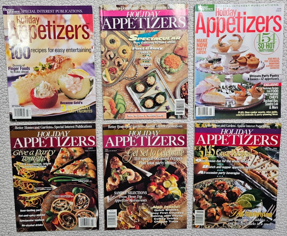 VINTAGE! Better Homes and Gardens WD Magazine LOT of 7 Holiday 1989 - 2004 VGC Foto 1 de 4