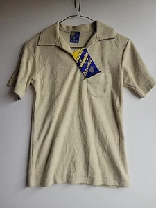 Vintage 1970s Deadstock WRANGLER M(10-12) Shortsleeve Collared Boyswear Shirt... - Bild 1 von 11