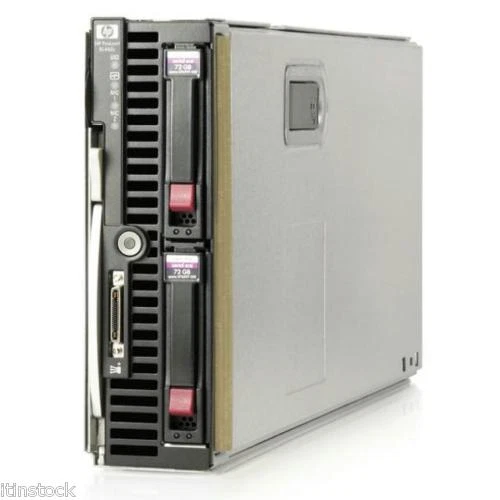 HP BL460c 2 x QUAD-Core XEON E5440 2.83GHz 16Gb Blade Server - Image 1 of 1