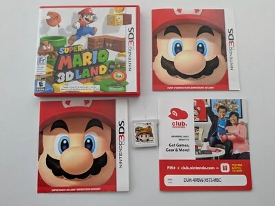 Super Mario 3D Land (Nintendo 3DS, 2011) Authentic Tested CIB Complete - Image 1 of 4