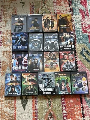 Doctor Who DVD Lot Series 1-7 & Christmas Animation Cybermen Planet Dead Mars - Image 1 of 4