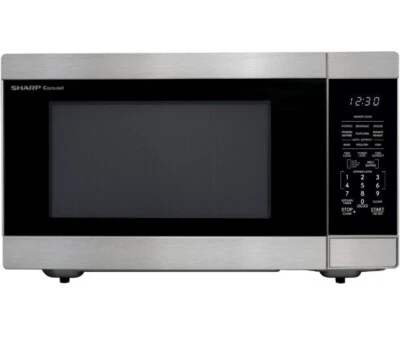 Horno giratorio extraíble SHARP ZSMC2266KS 16,5 pulgadas, microondas encimera 1200 W Foto 1 de 2