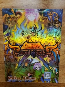 Caballeros del Zodiaco Gold of Soul! Album + All Stickers