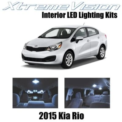XtremeVision Interior LED for Kia Rio 2015+ (8 pcs) - Изображение 1 из 2