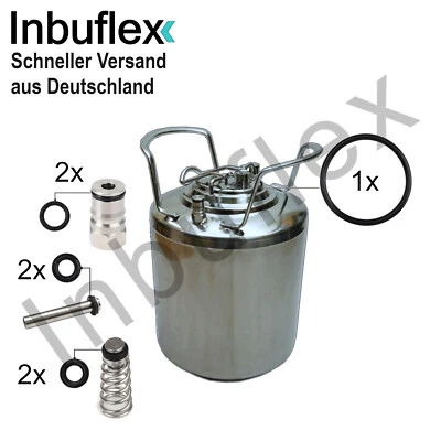MARKENLOS Keg O-Ringe Dichtringe 7-teiliges Set Ventil NC KEG Fass Corny Hobbybrauer