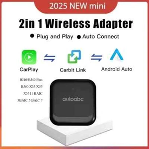 Carbitlink TO Wireless CarPlay Android AUTO Adapter For Geely FY11 FE-6 KC-2 - Bild 1 von 9