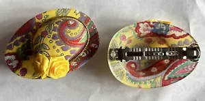 Mini sombrero clip para el cabello - Imagen 1 de 2