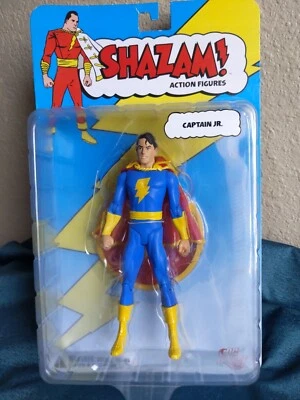 2007 SHAZAM Captain Jr 7” Action Figure DC Direct toys SEALED - Image 1 of 3