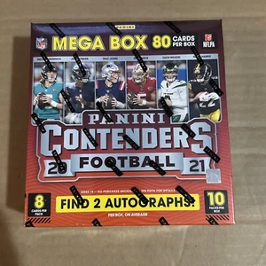 Mega Box Esclusivo Panini Contenders Football Fanatics 2021 sigillato in fabbrica - Foto 1 di 2