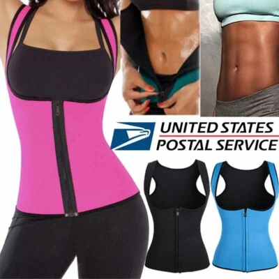 Lo último Neopreno Modelador de Cuerpo Adelgazante Cintura Entrenador Chaleco Mujeres Gimnasio Entrenamiento Chaleco Prendas para el torso Foto 1 de 4