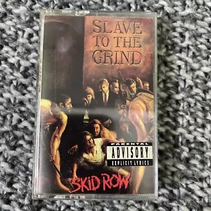 Skid Row Cassette Tape. Slave To The Grind 1991 V. G Original - Picture 1 of 4