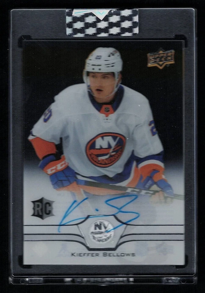 2020-21 Upper Deck Clear Cut Rookie Autograph #CC-KB Kieffer Bellows - Image 1 of 1