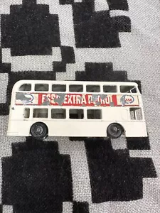 Vintage 1968 Matchbox Lesney No. 74 Daimler Double Decker Bus Esso Extra Petrol - Picture 1 of 5