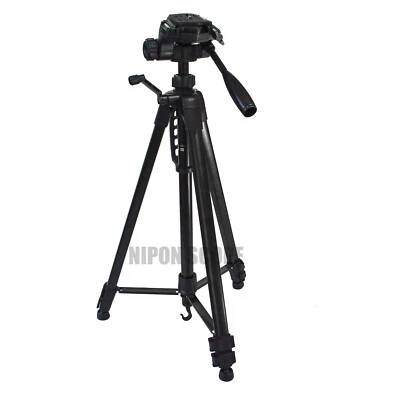 Large 5.4ft. / 166cm tall heavy duty tripod. Maximum 29mm leg width. Weight hook - Image 1 of 4