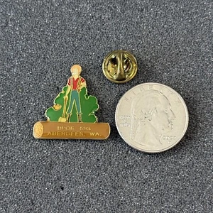 Aberdeen Washington #593 BPOE Elks Club Lodge Pin Pinback #48421 - Picture 1 of 2