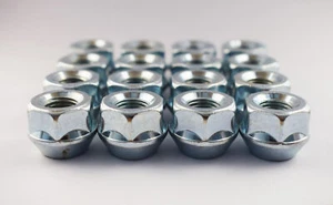 Juego De 16 X Tuercas Espaciadoras Extra Cortas 7/16" UNF, 19mm Hex Abierto - Imagen 1 de 2