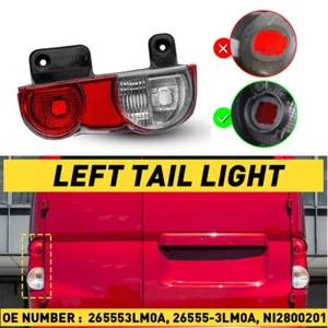 Tail Light for 2013-2017 Nissan NV200 & 2015 Chevrolet City Express LH - Picture 1 of 9