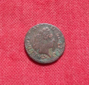 Louis XV - Liard à la Vieille Tête 1770 N ! - Picture 1 of 2