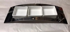 Lenox Tin Can Alley Hors D'oeuvres Tray~new~ - Picture 1 of 6