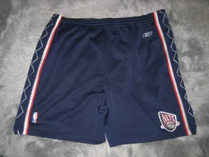 NBA Authentic New Jersey Nets shorts Brooklyn biggie kd irving  - Picture 1 of 12