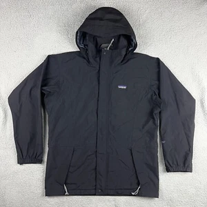 Patagonia Jacket Womens Large L Black Liquid Sky Windbreaker Gore-Tex Vintage ! - Picture 1 of 12