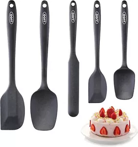 Silicone Spatula Set 5-Piece 600°F+ Heat Resistant kitchen utensils set Cooking - Picture 1 of 8