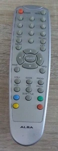 Genuine Original Alba STB8 Freeview TV Receiver Remote Control - Fully Working - Picture 1 of 4