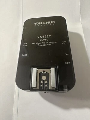 YONGNUO YN622C II Wireless ETTL Flash Trigger, with High-Speed Sync For Canon - Image 1 of 4