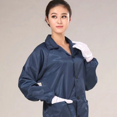Unisex ESD-Safe Econoshield Anti-static LAB Smock Clothes Coat Jacket M-4XL - Image 1 of 4