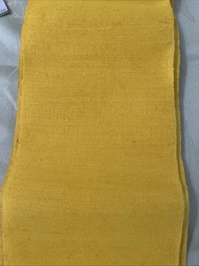 Paquete Amarillo Aso Oke - Tela Tejida a Mano (8 Tiras) para Ipele, Gele y Tapa 1 - Imagen 1 de 4